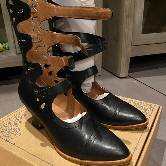 American Duchess Shoes - American duchess Colette reproduction button Edwardian boots